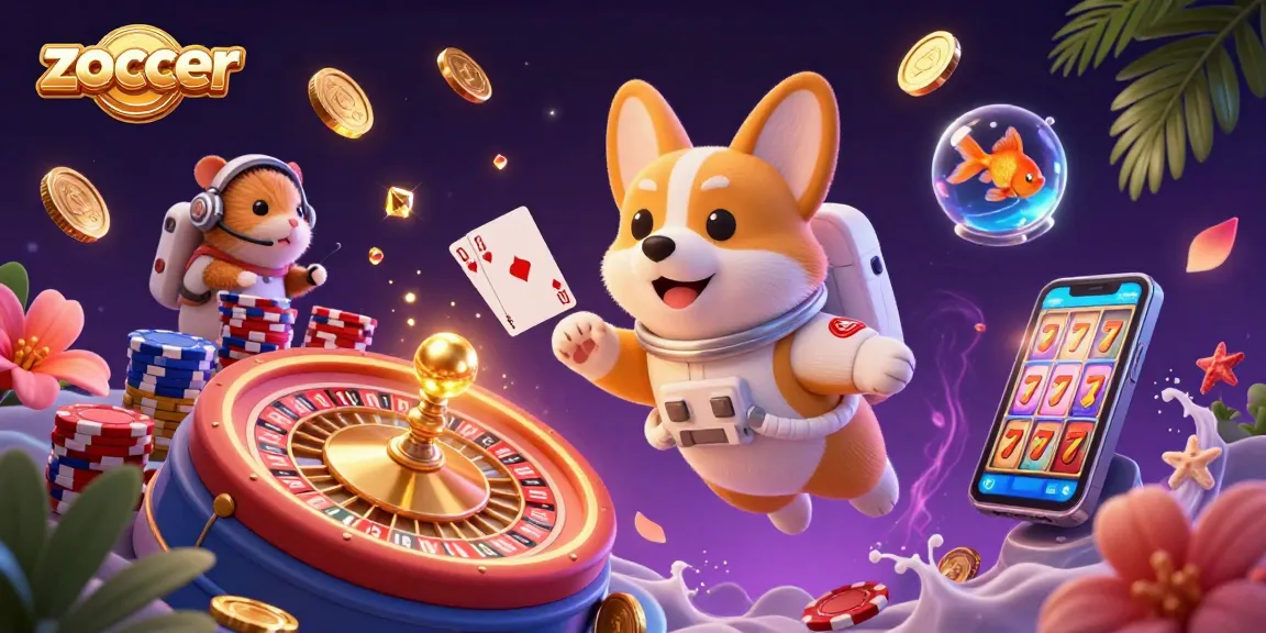 Zoccer’s exhilarating space casino experience with vibrant gameplay and thrilling elements all around.
