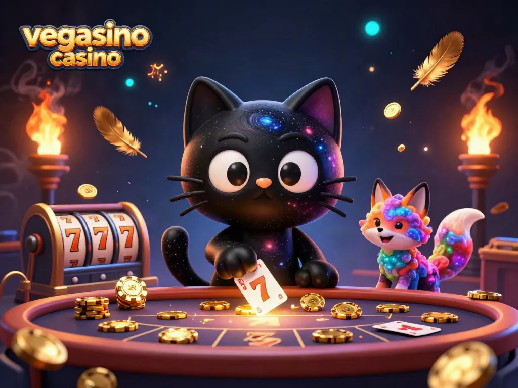 Experience the excitement of vegasino casino with vibrant characters and dynamic gaming elements.