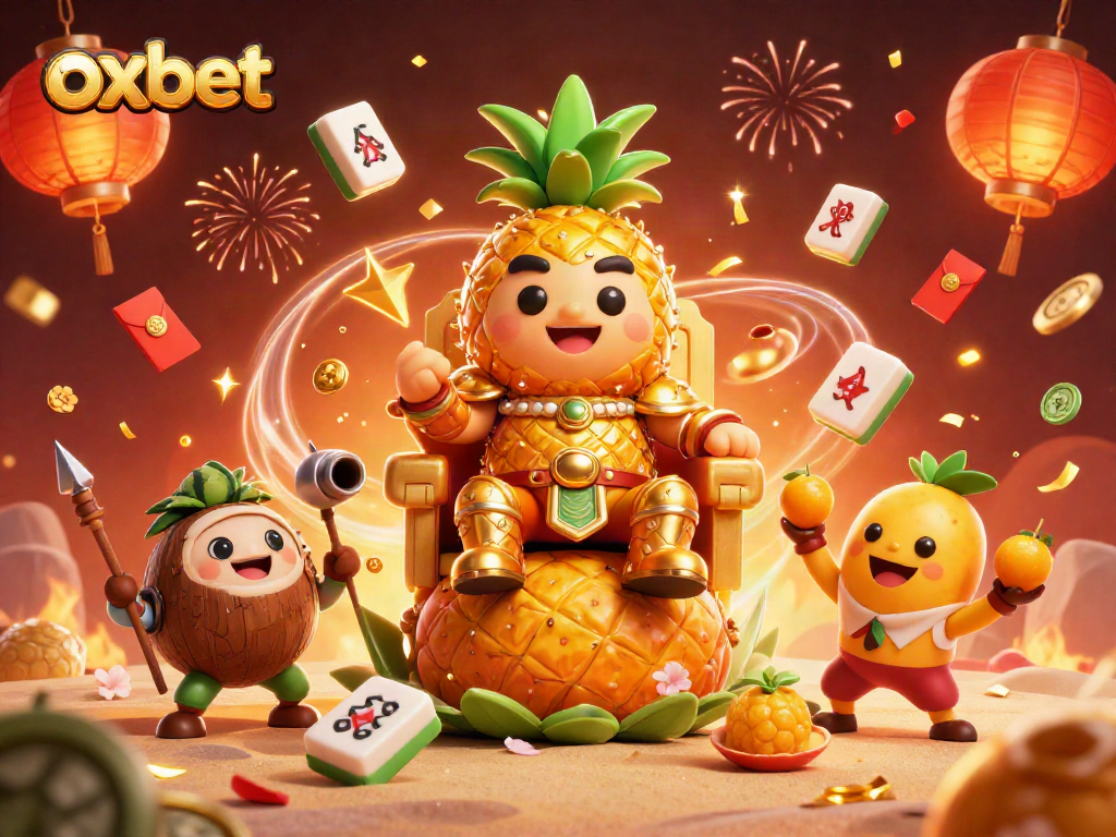 Experience thrilling gameplay at OXBET with engaging 3D visuals of the casino scene.
